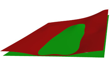 Cut and fill: Earthwork volume computations between two surfaces