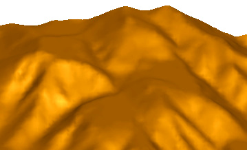 Lifted Delaunay triangulation of a 2.5D point cloud