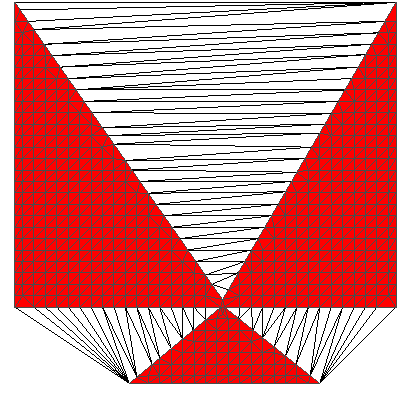Grid-points-driven Delaunay Meshing with an axis-aligned grid