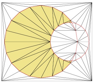 Zone 2 "pDiffZone" reloaded from file "ex11_saveTriangulation.fade"