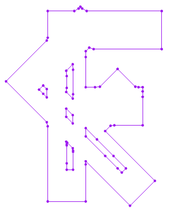 Boundary Segments of the Merged Zone